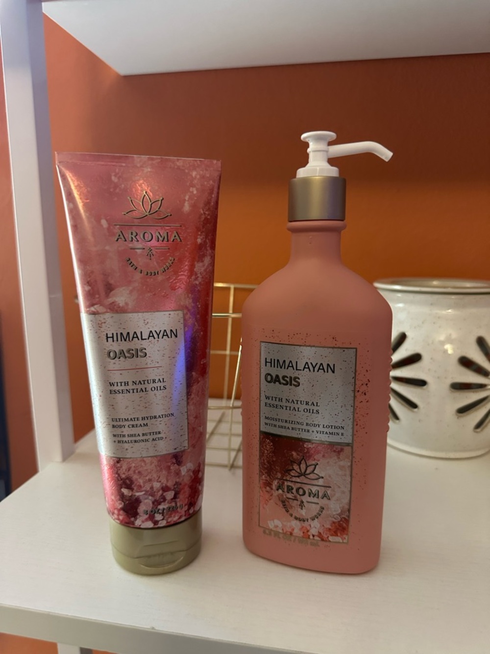 BATH & BODY Works AROMA Himalyan Oasis Lotion Set